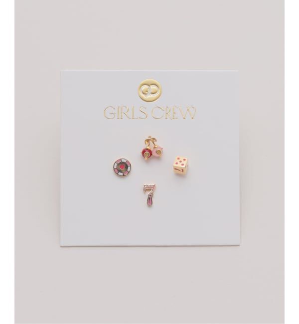 journal standard L'essage「《WEB限定予約》Girlscrew/ガールズクルー Feeling Lucky ピアス(4ピース1セット)」|ピアス|