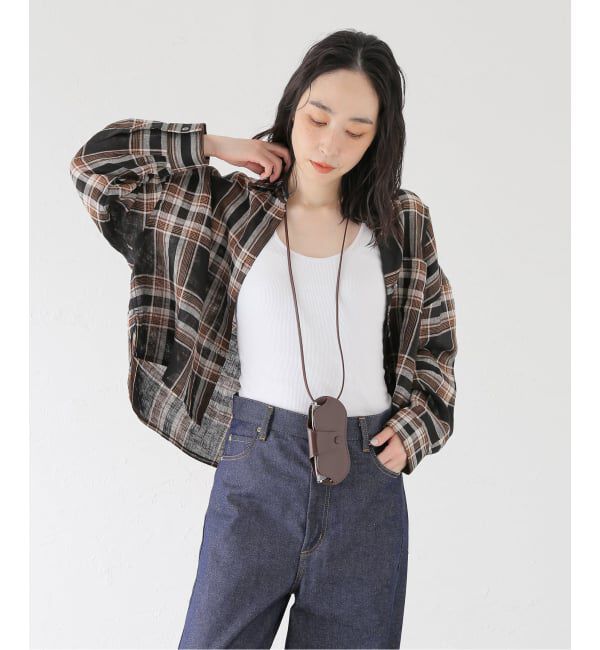 journal standard L'essage「JANE SMITH/ジェーンスミス COW LEATHER メガネホルダー 26SAC-#403S」|その他|