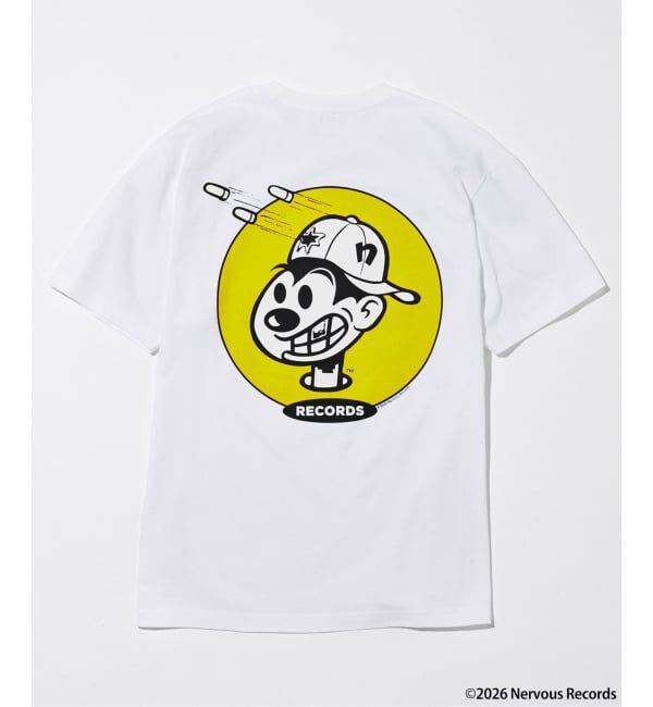JOURNAL STANDARD「《予約》Nervous Records / ナーヴァス・レコーズ &times; JOURNAL STANDARD Nervous Wreck」|Tシャツ・カットソー|