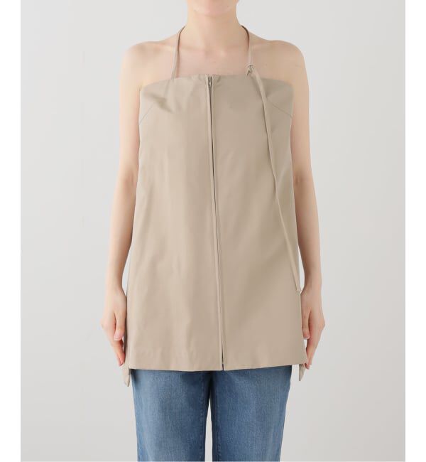 NOBLE「KAYLE/ケイル COTTON TWILL ZIPPED SHORT DRESS」|ワンピース|