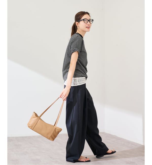 FRAMeWORK「Healthknit/ヘルスニット classic border cn ss」|Tシャツ・カットソー|