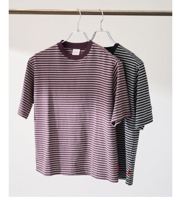 FRAMeWORK「Healthknit/ヘルスニット classic border cn ss」|Tシャツ・カットソー|
