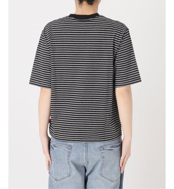 FRAMeWORK「Healthknit/ヘルスニット classic border cn ss」|Tシャツ・カットソー|
