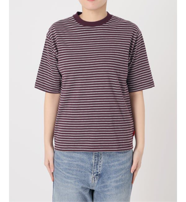 FRAMeWORK「Healthknit/ヘルスニット classic border cn ss」|Tシャツ・カットソー|