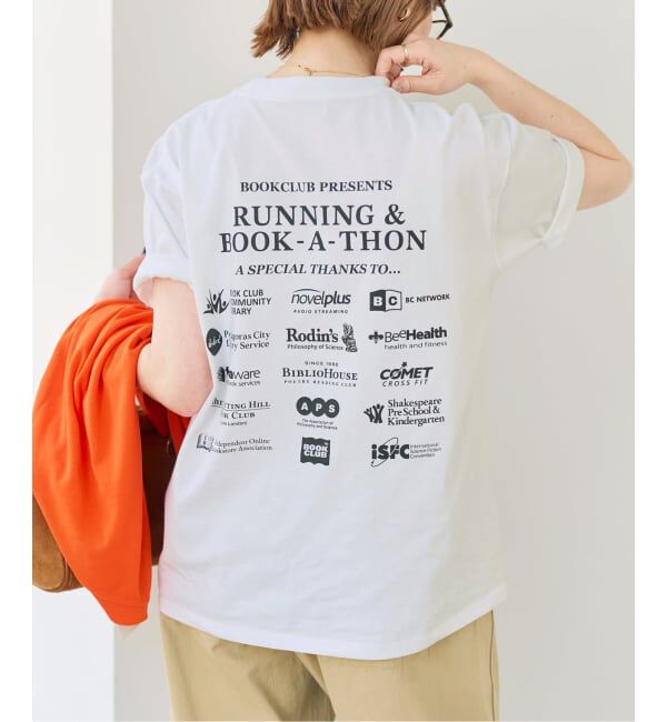 Spick and Span「《別注》BOOK CLUB/ブッククラブ Book-A-Thon Tshirt」|Tシャツ・カットソー|