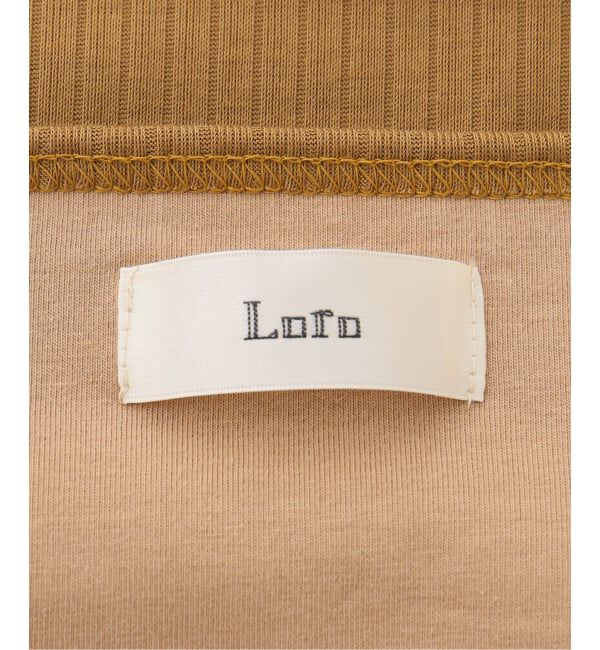 Spick and Span「Loro / ローロ Wide rib Square Tanktop」|タンクトップ|