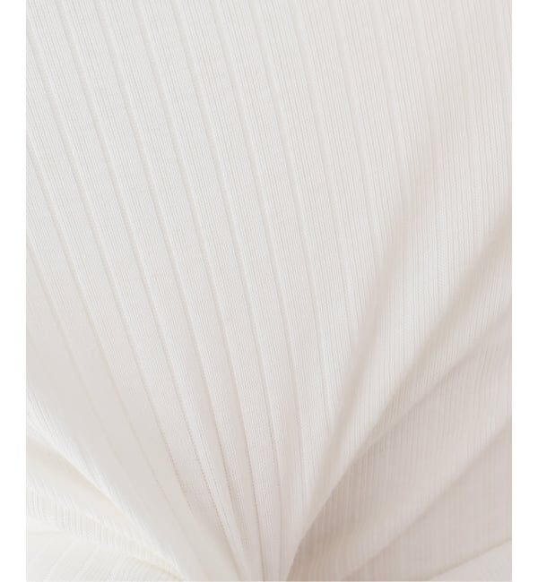 Spick and Span「Loro / ローロ Wide rib Square Tanktop」|タンクトップ|