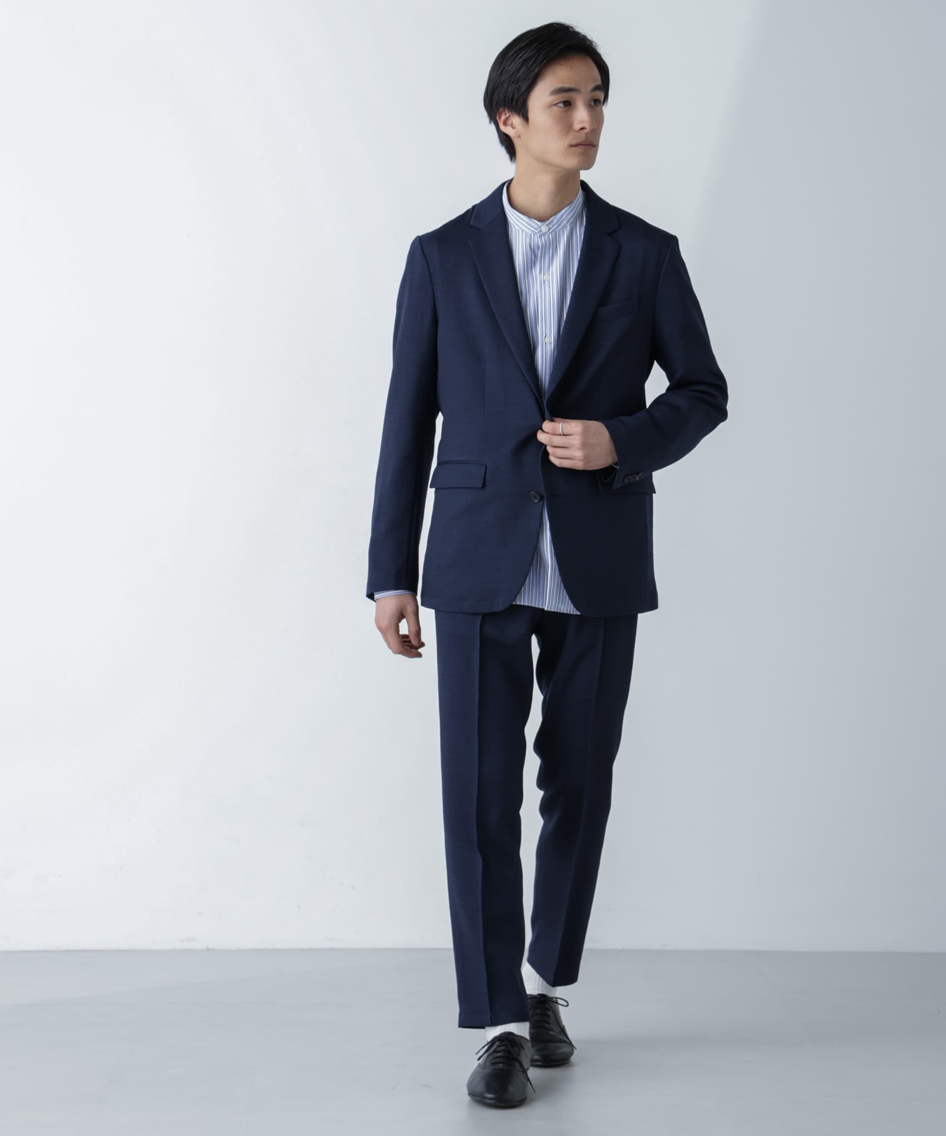 nano･universe「「N TROUSERS」Reflax(R)スラブツイルストレッチパンツ（セットアップ可）」|スーツ|