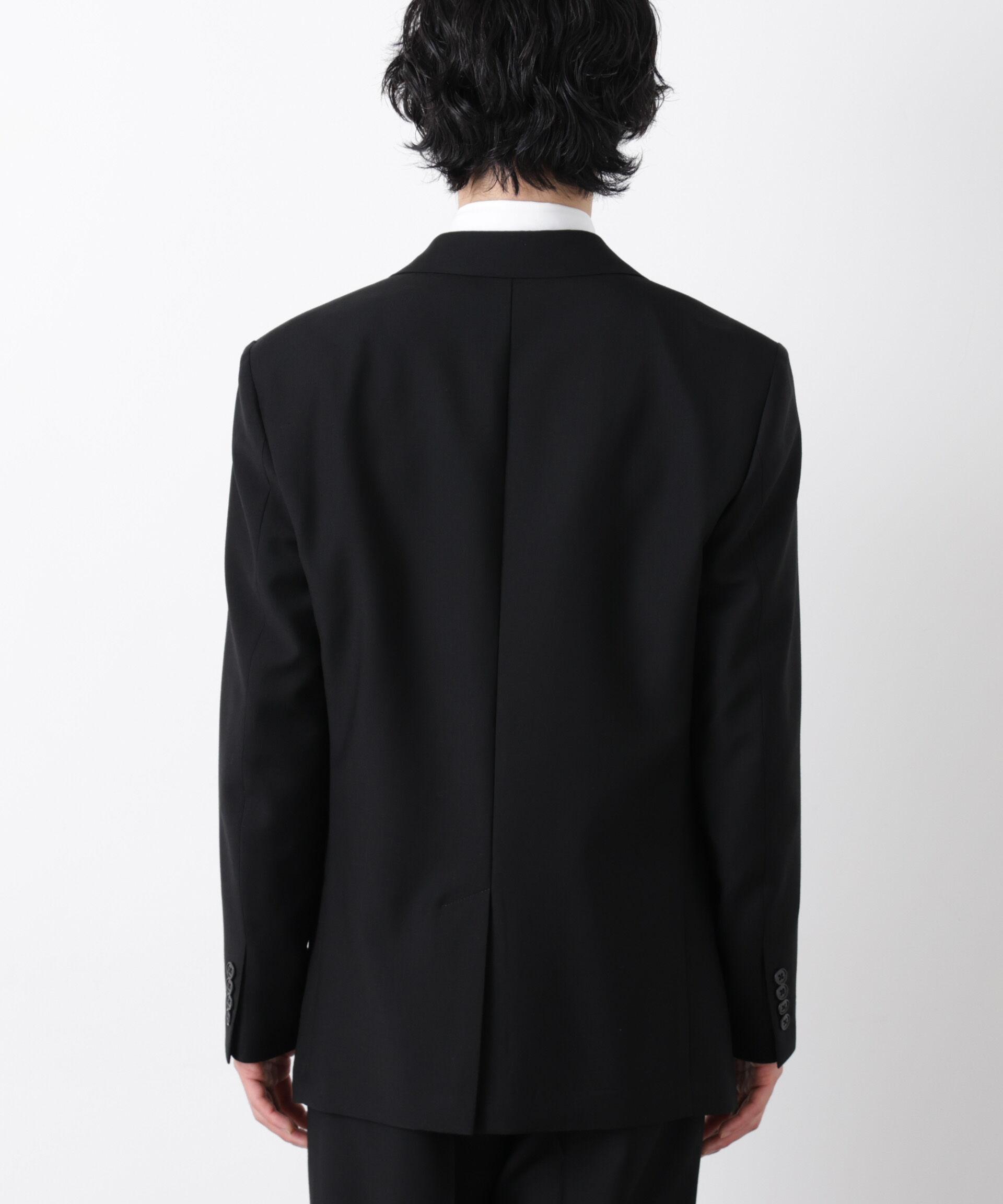 nano･universe「｢Damerino Formal｣ ﾌﾞﾗｯｸﾌｫｰﾏﾙｵｰﾙｼｰｽﾞﾝｼﾞｬｹｯﾄ(ｾ  」|スーツ|
