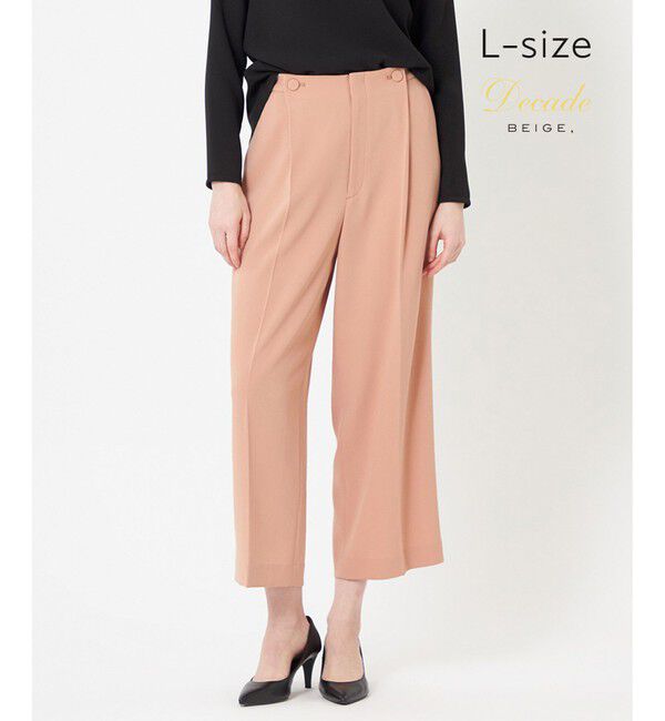 BEIGE,「【L-size】CINDY / ワイドパンツ」|その他|D.Nude