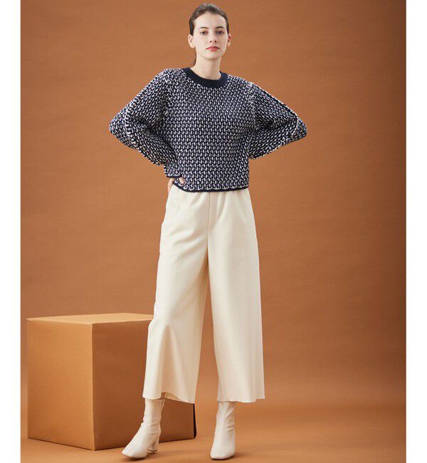 BEIGE,「VARENNE / ショートレングスニット」|ニット・セーター|