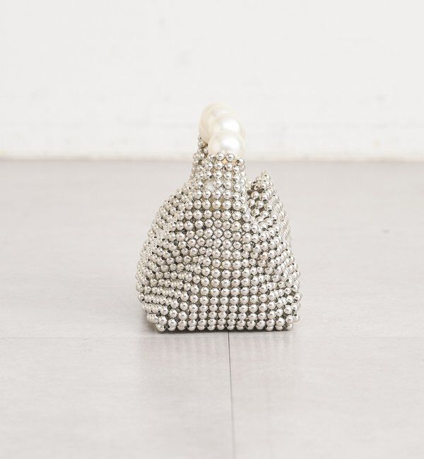  「ビーズハンドルminiBAG」|トートバッグ|