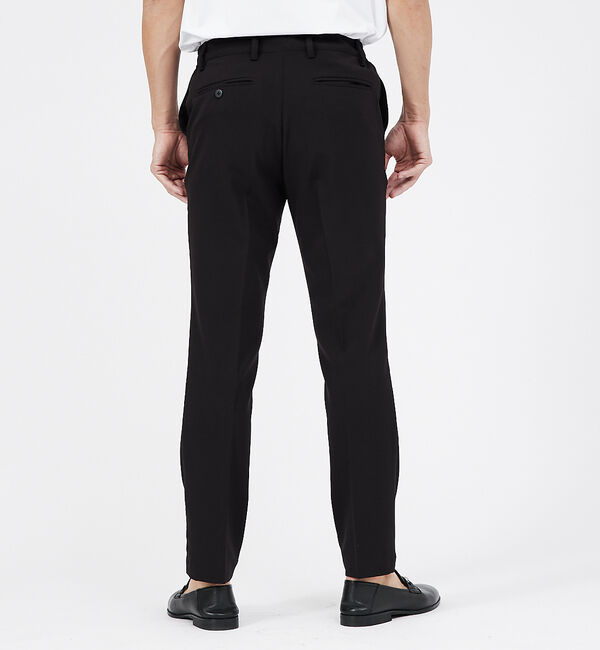 ABAHOUSE「【セットアップ対応】シルキータッチ ウォッシャブル  スラックス」|スラックス|