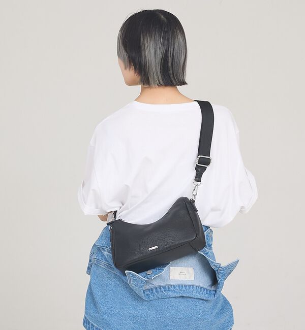 LOWELL things「●SOUEUR/2WAYレザーハーフムーンショルダー」|ショルダー・メッセンジャー|