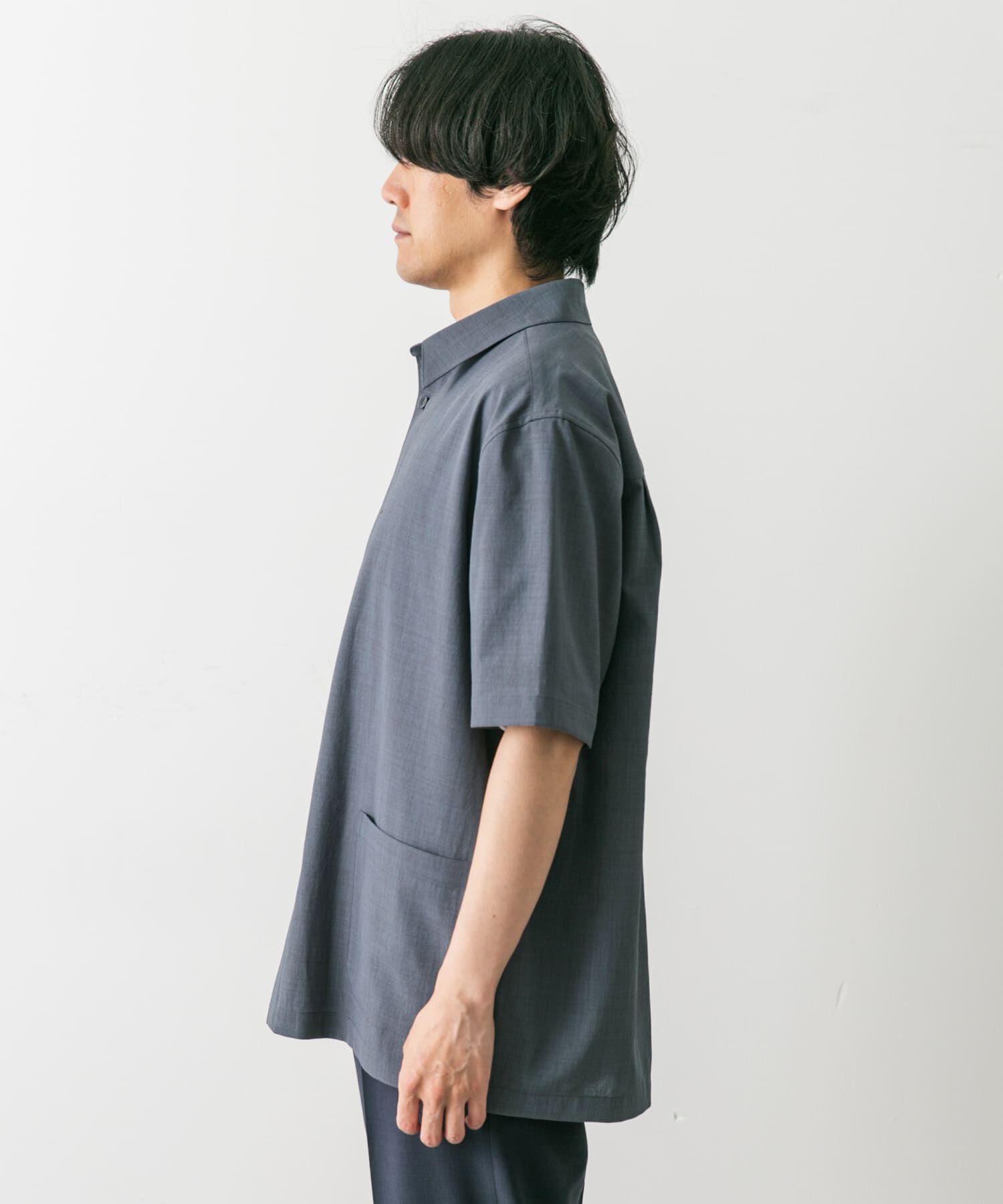 URBAN RESEARCH DOORS「『UR TECH DRYLUXE』『イージーケア/速乾』レギュラーカラーシャツ」|シャツ・ブラウス|