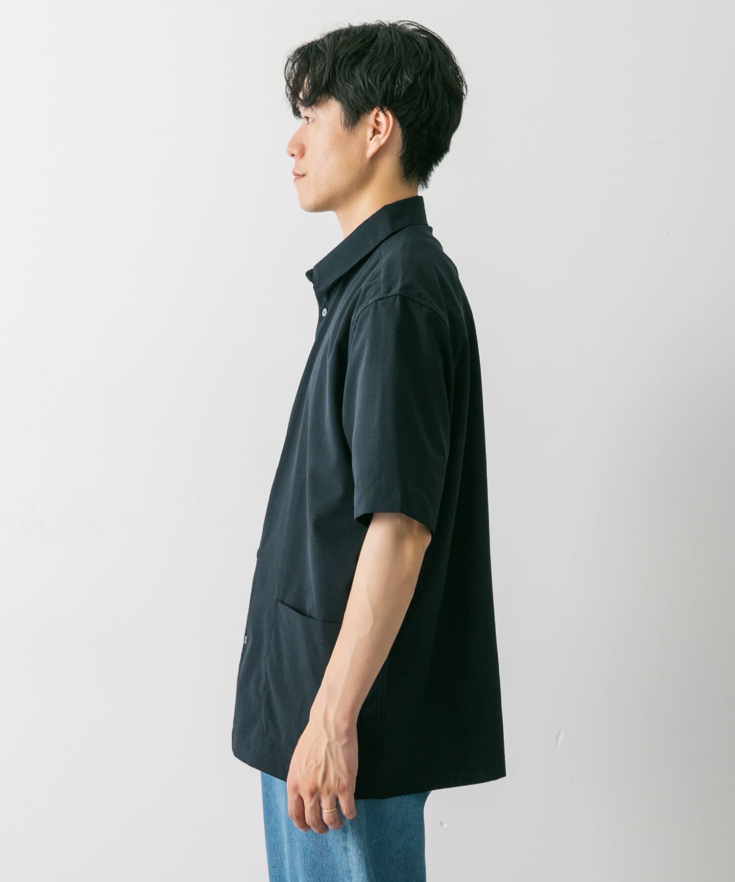 URBAN RESEARCH DOORS「『UR TECH DRYLUXE』『イージーケア/速乾』レギュラーカラーシャツ」|シャツ・ブラウス|