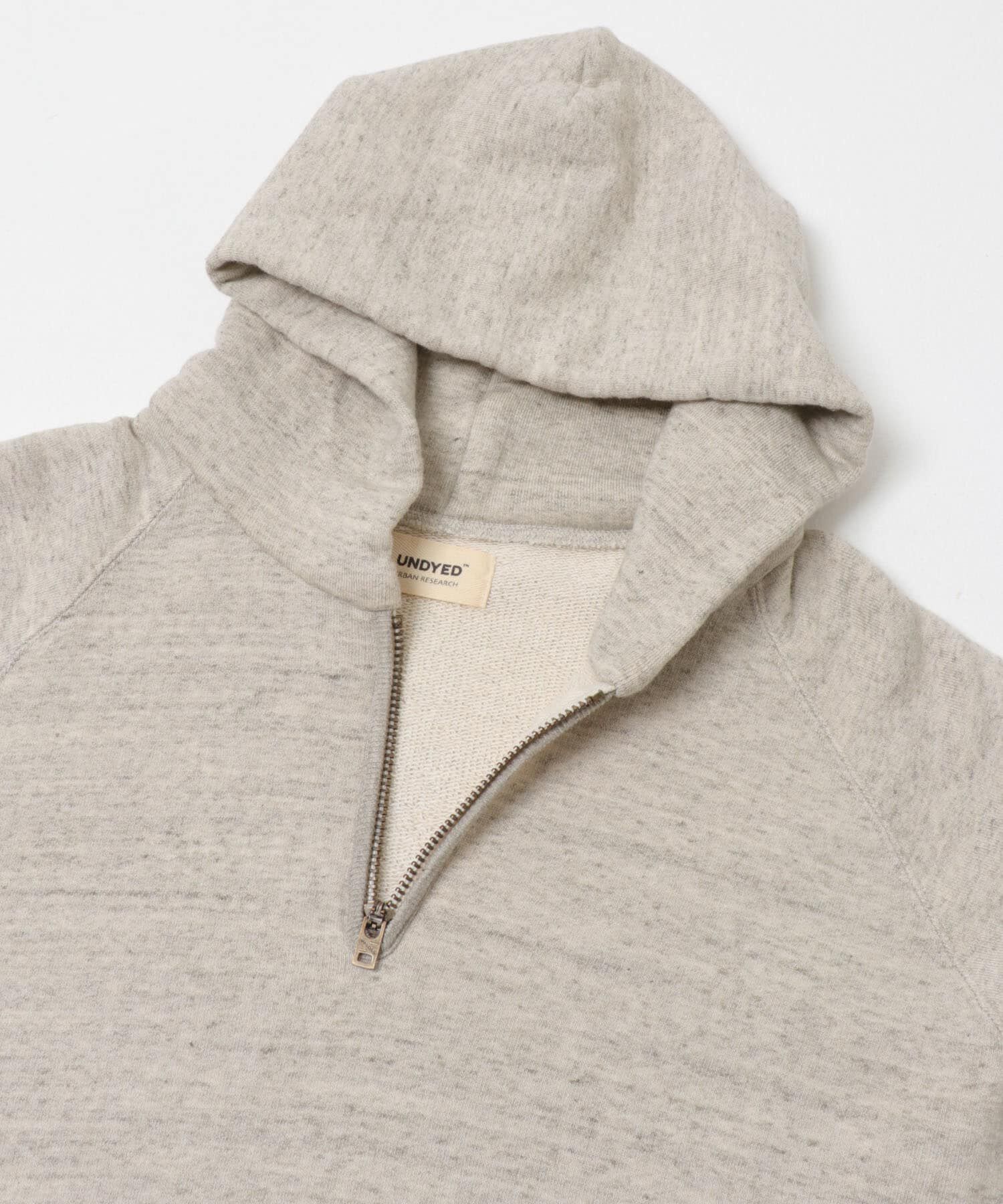 URBAN RESEARCH「UNDYED SWEAT H/Z PARKA」|パーカー|