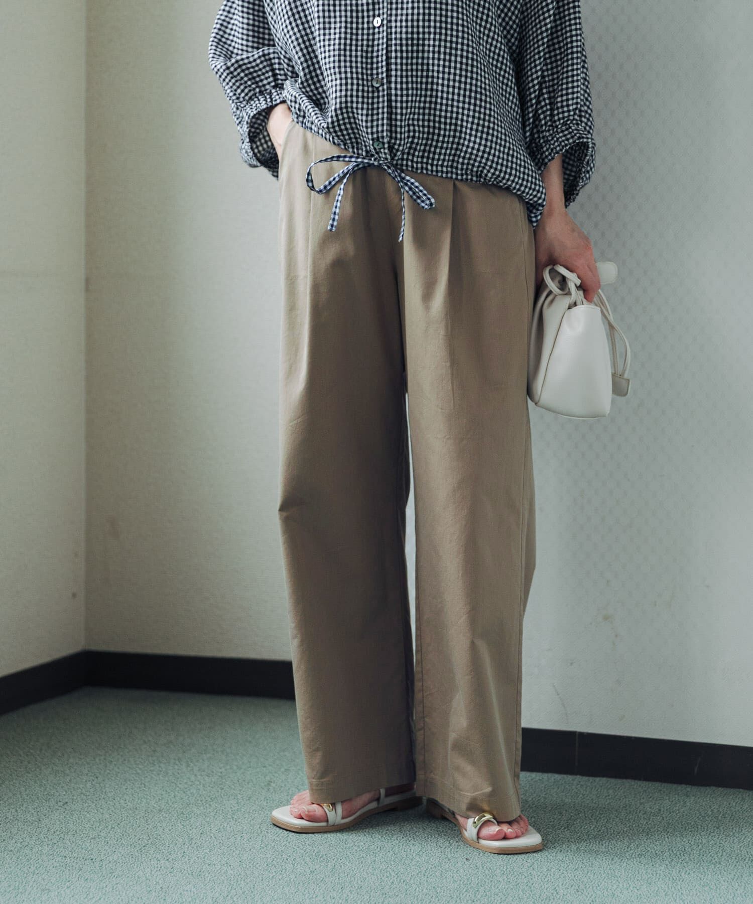 URBAN RESEARCH DOORS「レーヨンコットンイージーパンツ」|その他|