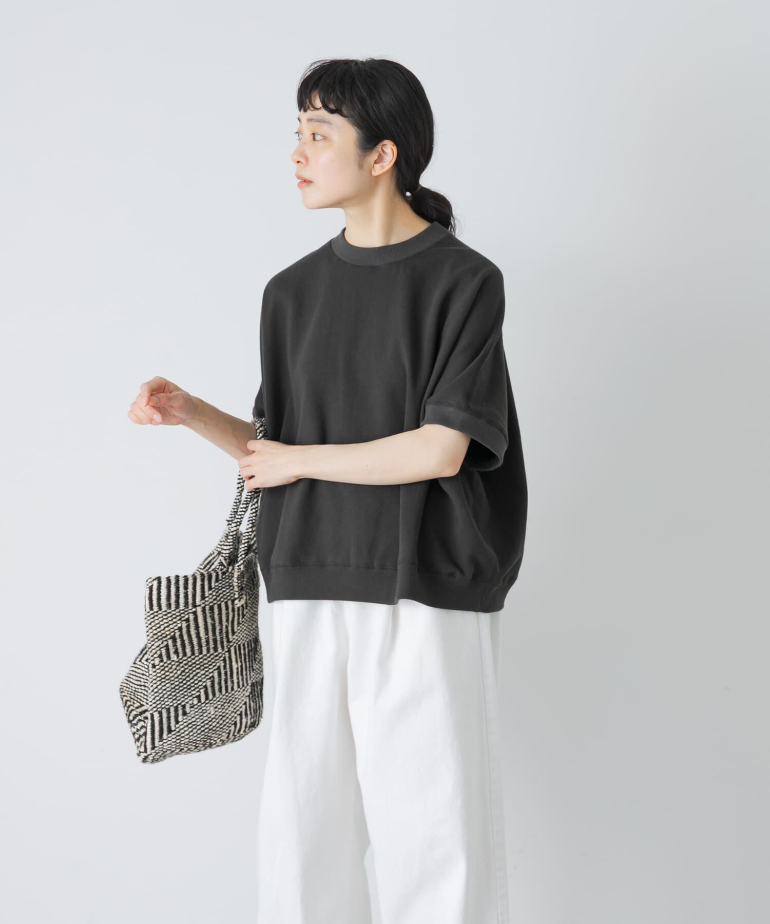 かぐれ「ワイド裏毛プルオーバー」|Tシャツ・カットソー|