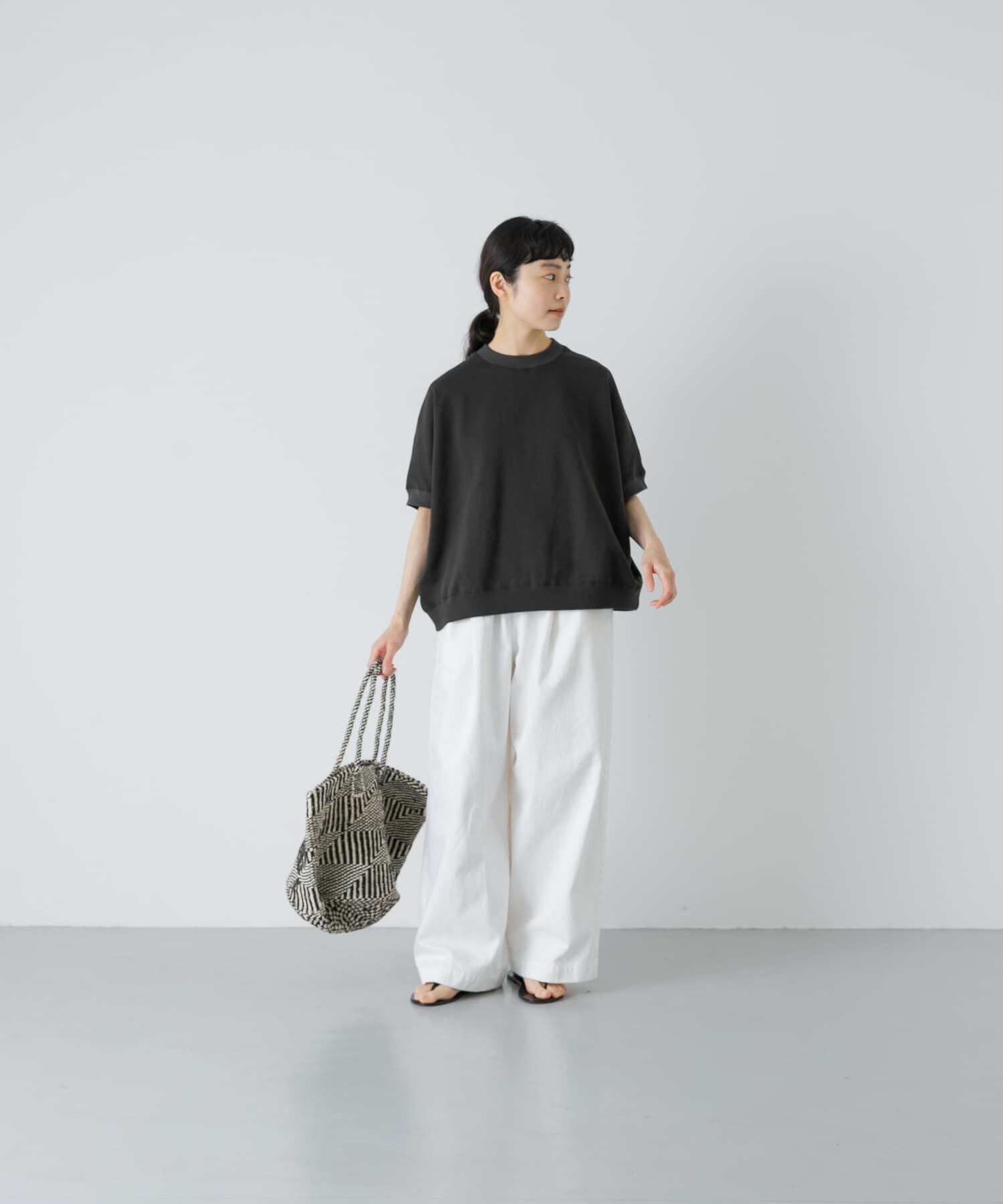 かぐれ「ワイド裏毛プルオーバー」|Tシャツ・カットソー|