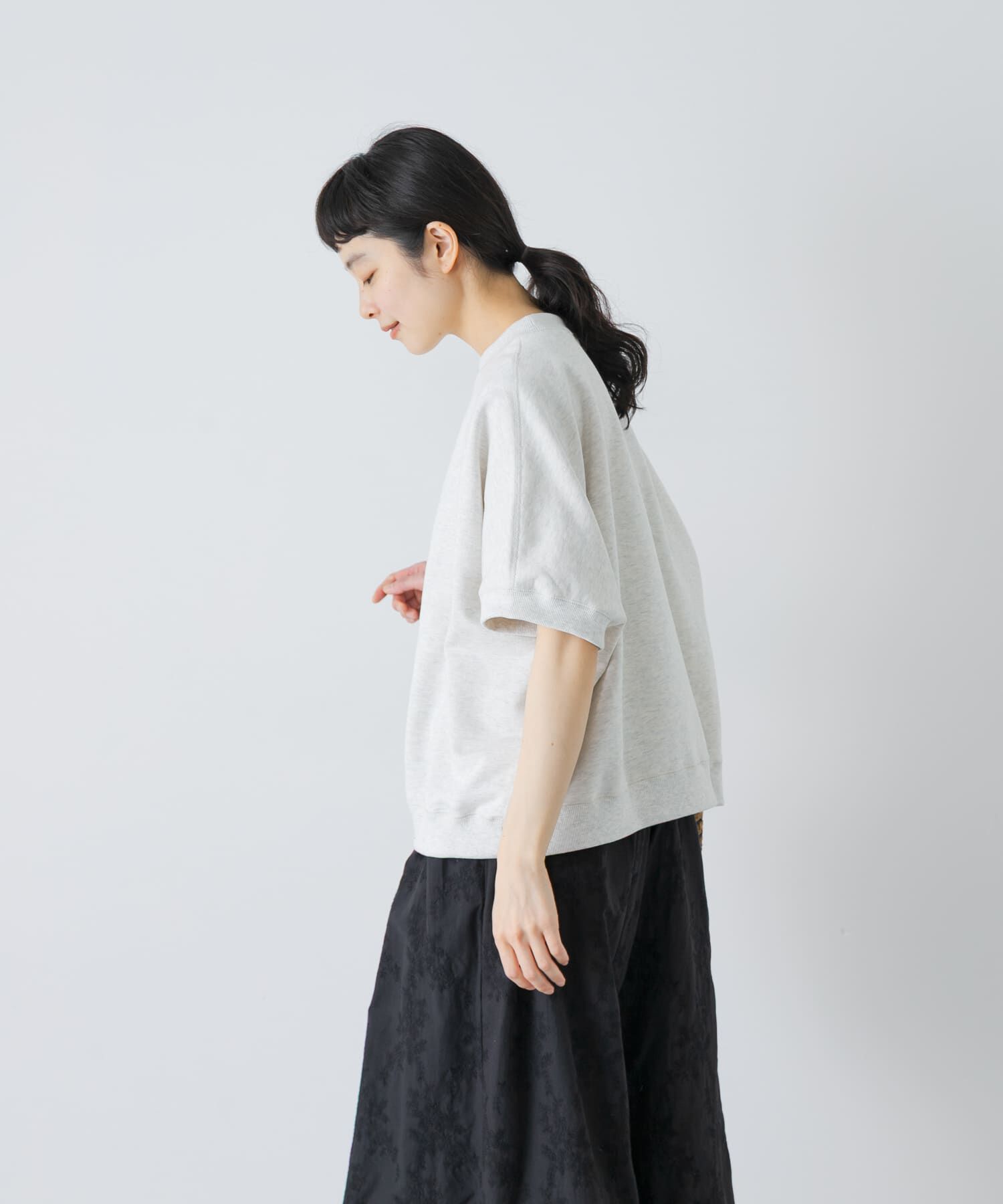 かぐれ「ワイド裏毛プルオーバー」|Tシャツ・カットソー|