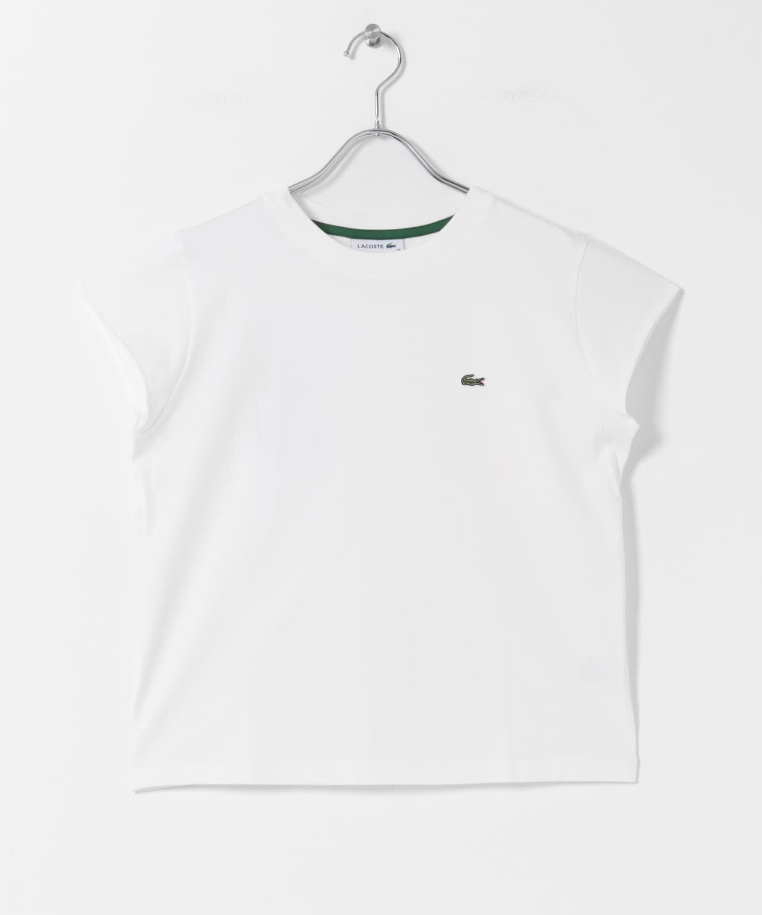 URBAN RESEARCH DOORS「LACOSTE　キャップスリーブTシャツ」|Tシャツ・カットソー|