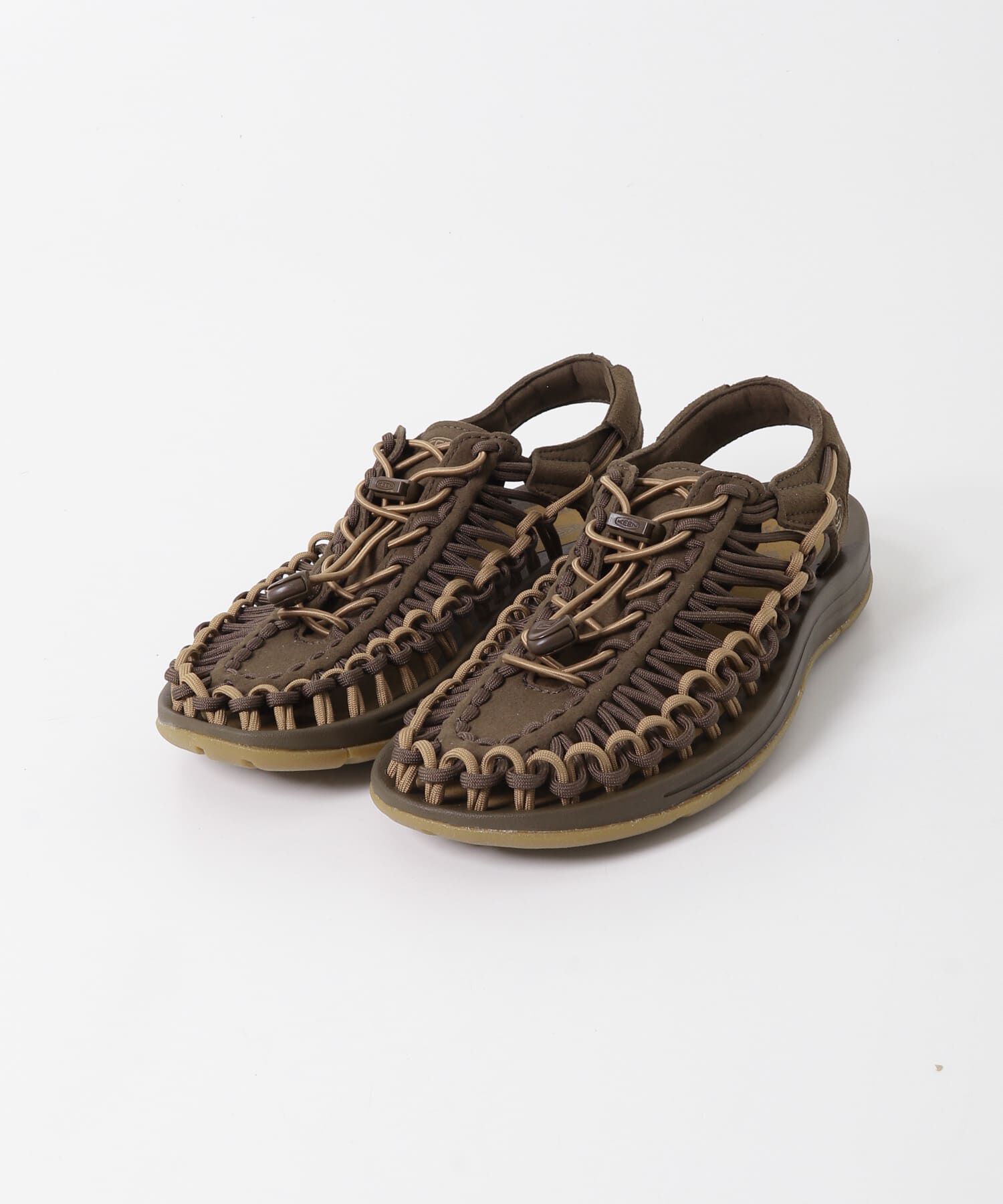 URBAN RESEARCH DOORS「KEEN　UNEEK」|サンダル|ダークブラウン