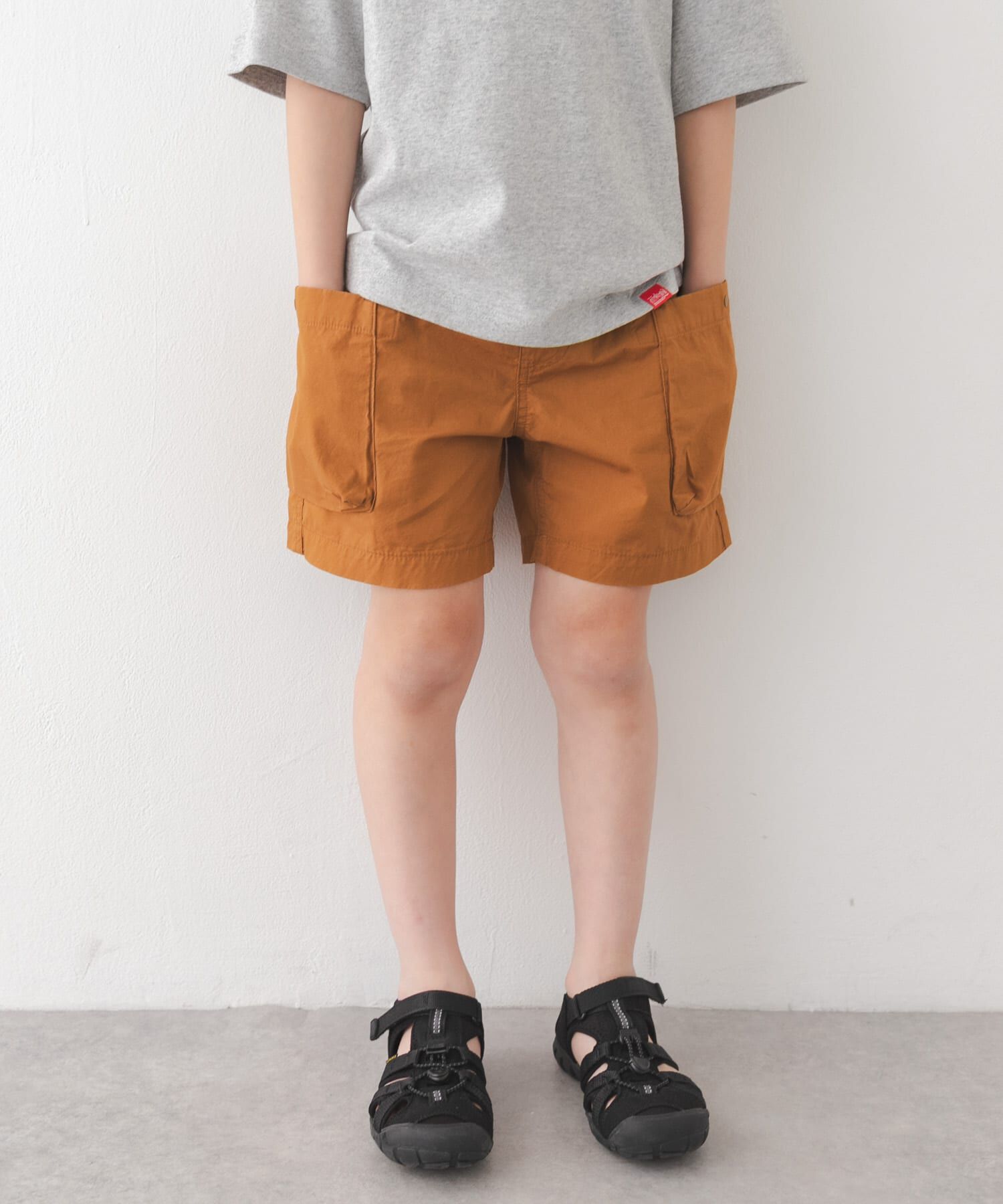 URBAN RESEARCH DOORS「速乾サイドポケットショーツ(KIDS)」|その他|ブラウン系その他