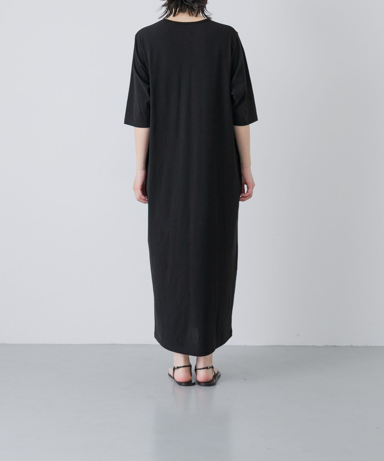 かぐれ「『2サイズ展開』ヘンリーカットワンピース」|ワンピース|