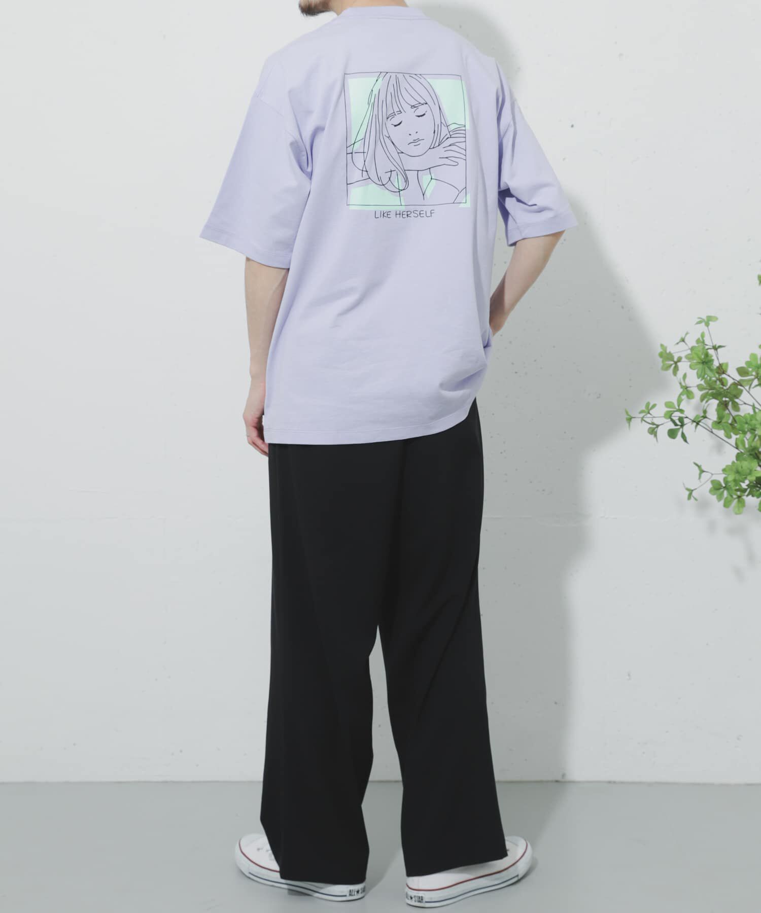 SENSE OF PLACE by URBAN RESEARCH「ガールグラフィックTシャツ(5分袖)」|Tシャツ・カットソー|