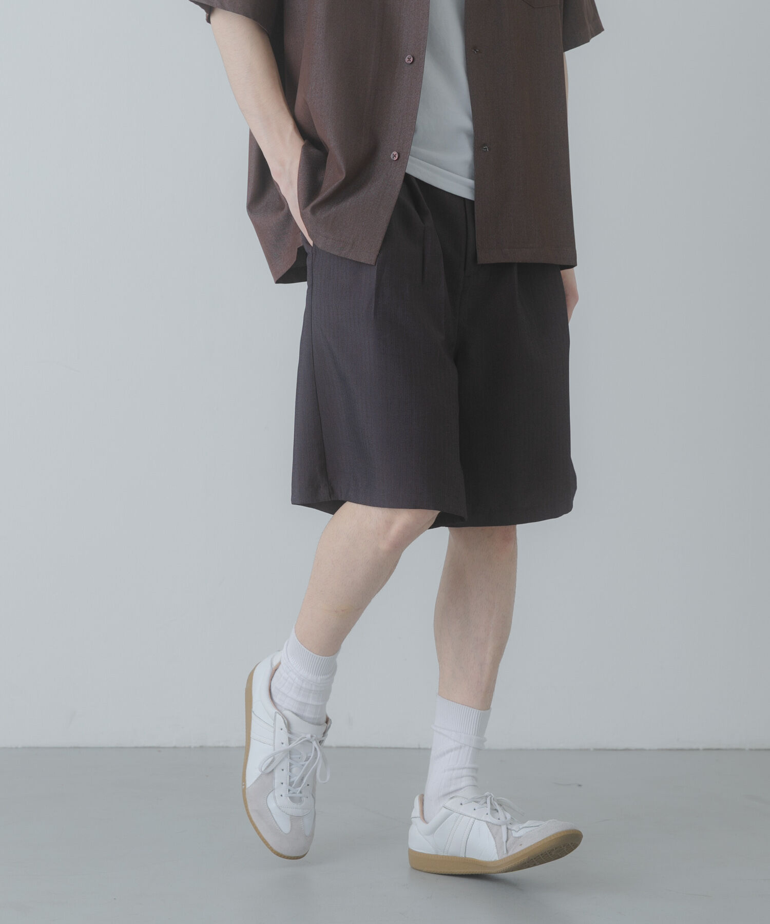SENSE OF PLACE by URBAN RESEARCH「ピンストライプワイドバギーショーツ」|その他|