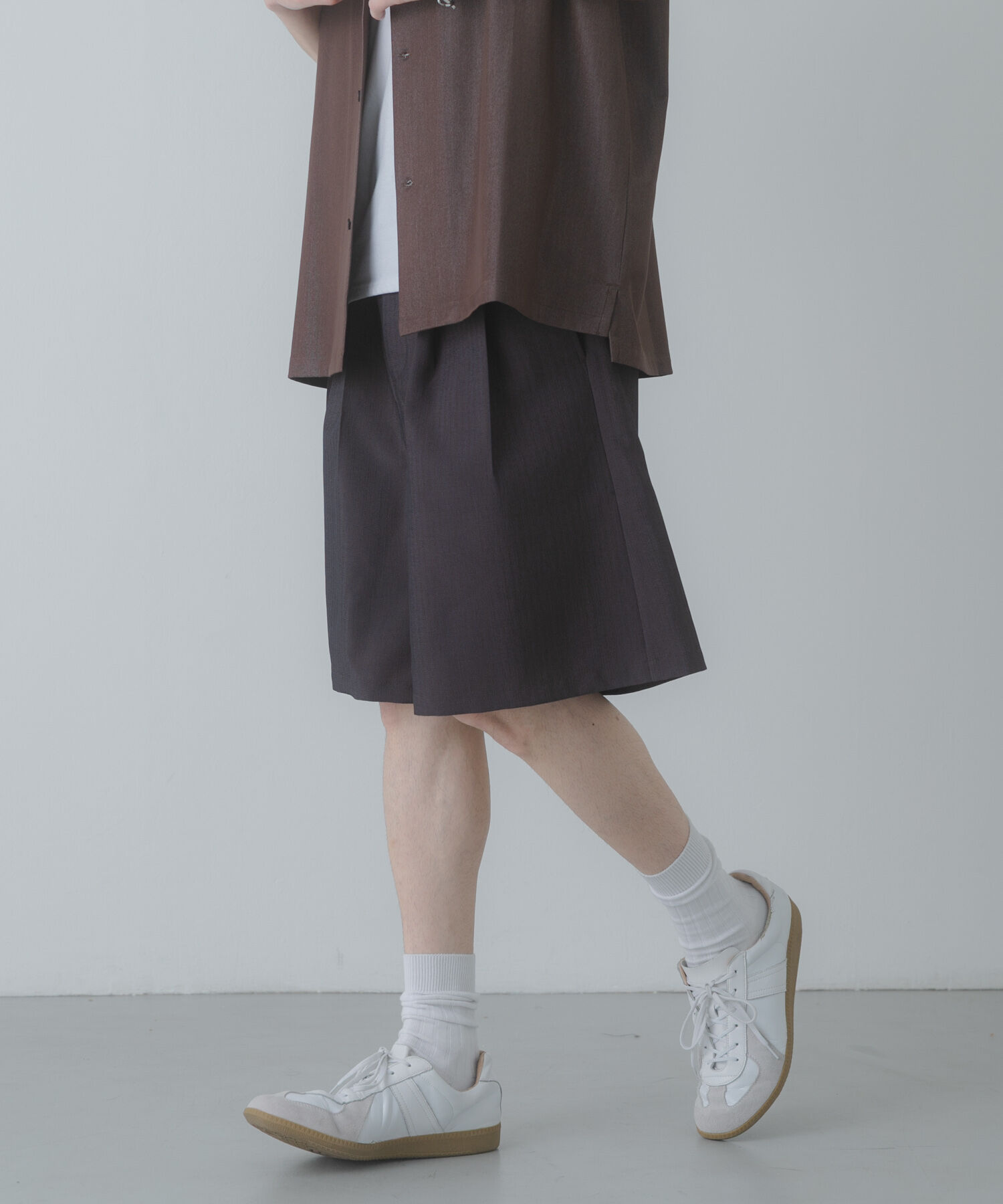SENSE OF PLACE by URBAN RESEARCH「ピンストライプワイドバギーショーツ」|その他|