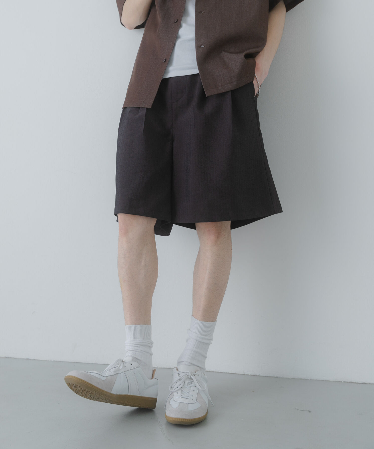 SENSE OF PLACE by URBAN RESEARCH「ピンストライプワイドバギーショーツ」|その他|