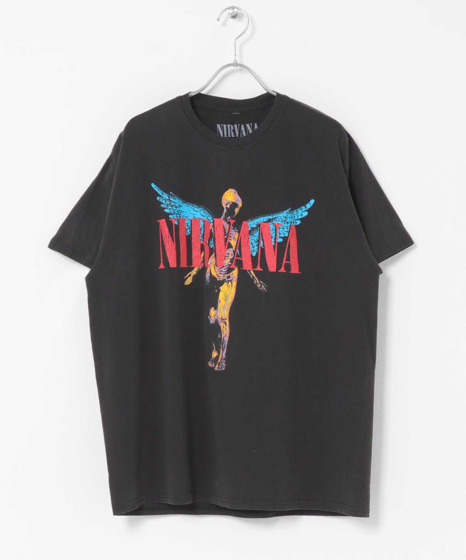 SENSE OF PLACE by URBAN RESEARCH「THRIFTY LOOK　NIRVANA IN UTERO フェードTシャツ」|Tシャツ・カットソー|