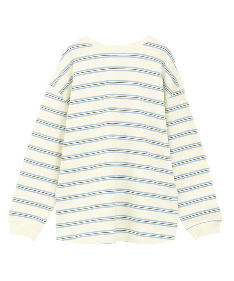 AMERICAN HOLIC「アソートボーダーロングTシャツ/チュニック」|Tシャツ・カットソー|