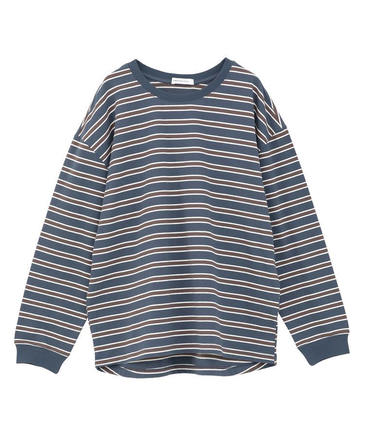 AMERICAN HOLIC「アソートボーダーロングTシャツ/チュニック」|Tシャツ・カットソー|