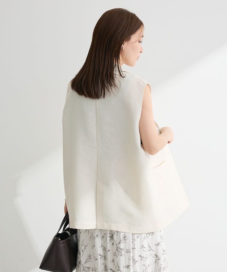 Green Parks「メッシュフレンチスリーブジレ」|その他|