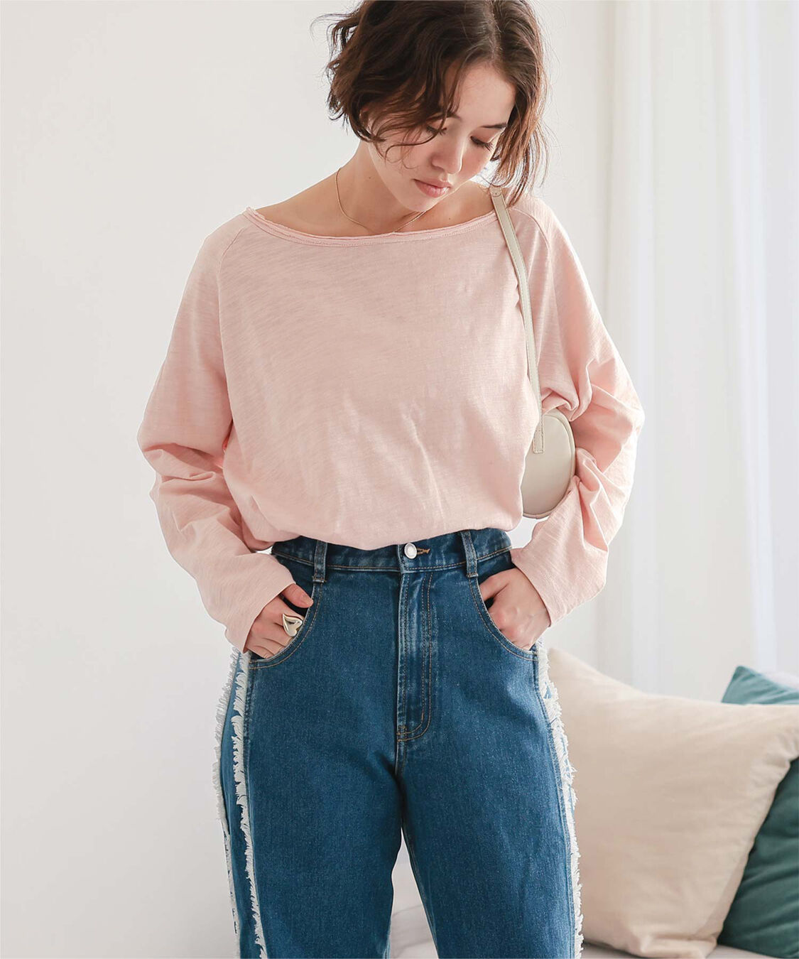 titivate「ルーズロングスリーブカットソー」|Tシャツ・カットソー|