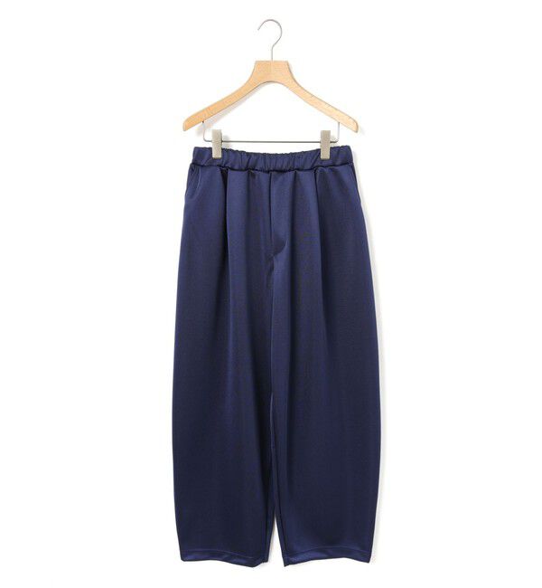 MARMARMAR「MARMARMAR カーブレッグジャージパンツ」|カーゴ|ネイビー