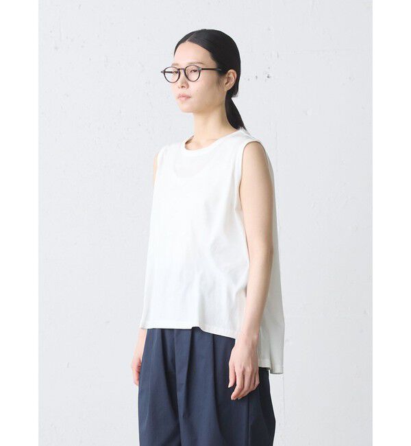 MidiUmi「MidiUmi クルーネックフレアタンクトップ」|Tシャツ・カットソー|