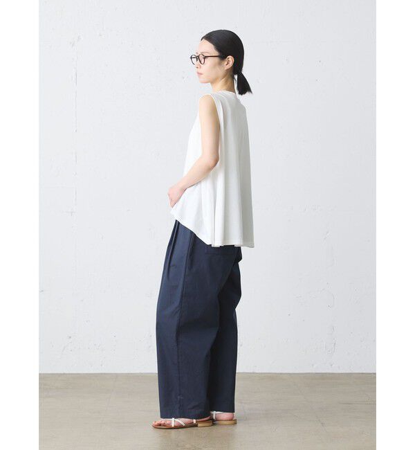 MidiUmi「MidiUmi クルーネックフレアタンクトップ」|Tシャツ・カットソー|
