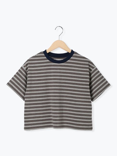 Samansa Mos2「クロップドTシャツ」|Tシャツ・カットソー|