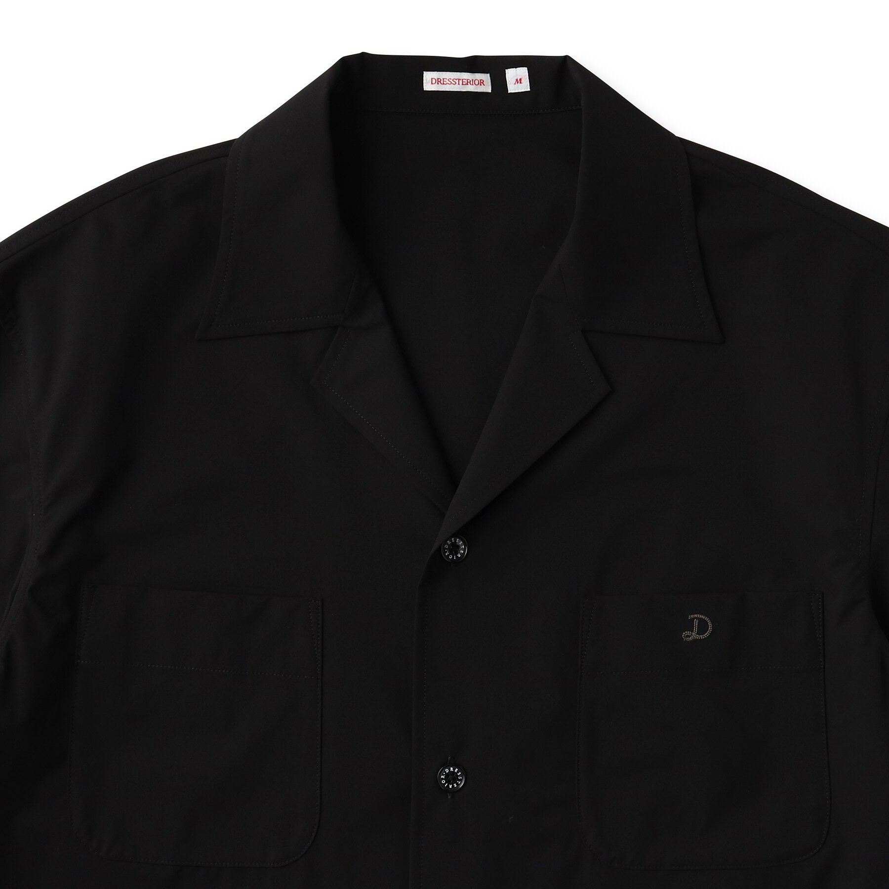 DRESSTERIOR「【セットアップ可】SOLOTEX ストレッチオープンカラーシャツ」|シャツ・ブラウス|