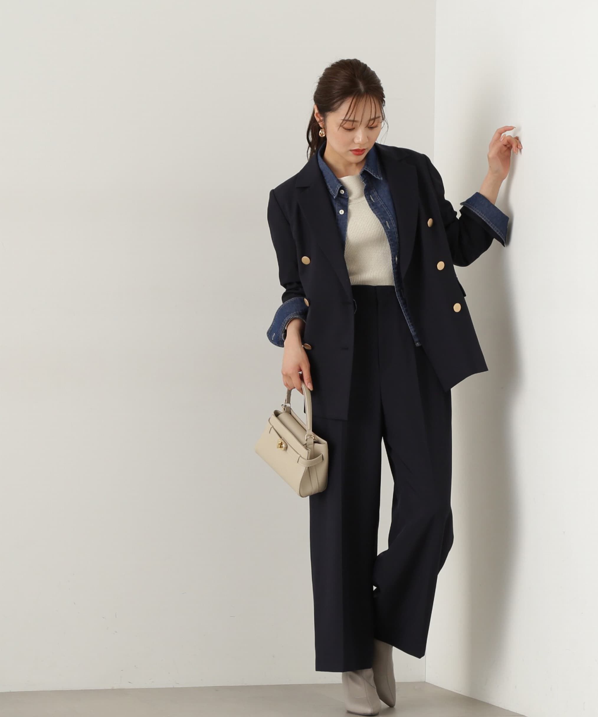 PROPORTION BODY DRESSING「サイドゴムワイドパンツ24AW」|その他|