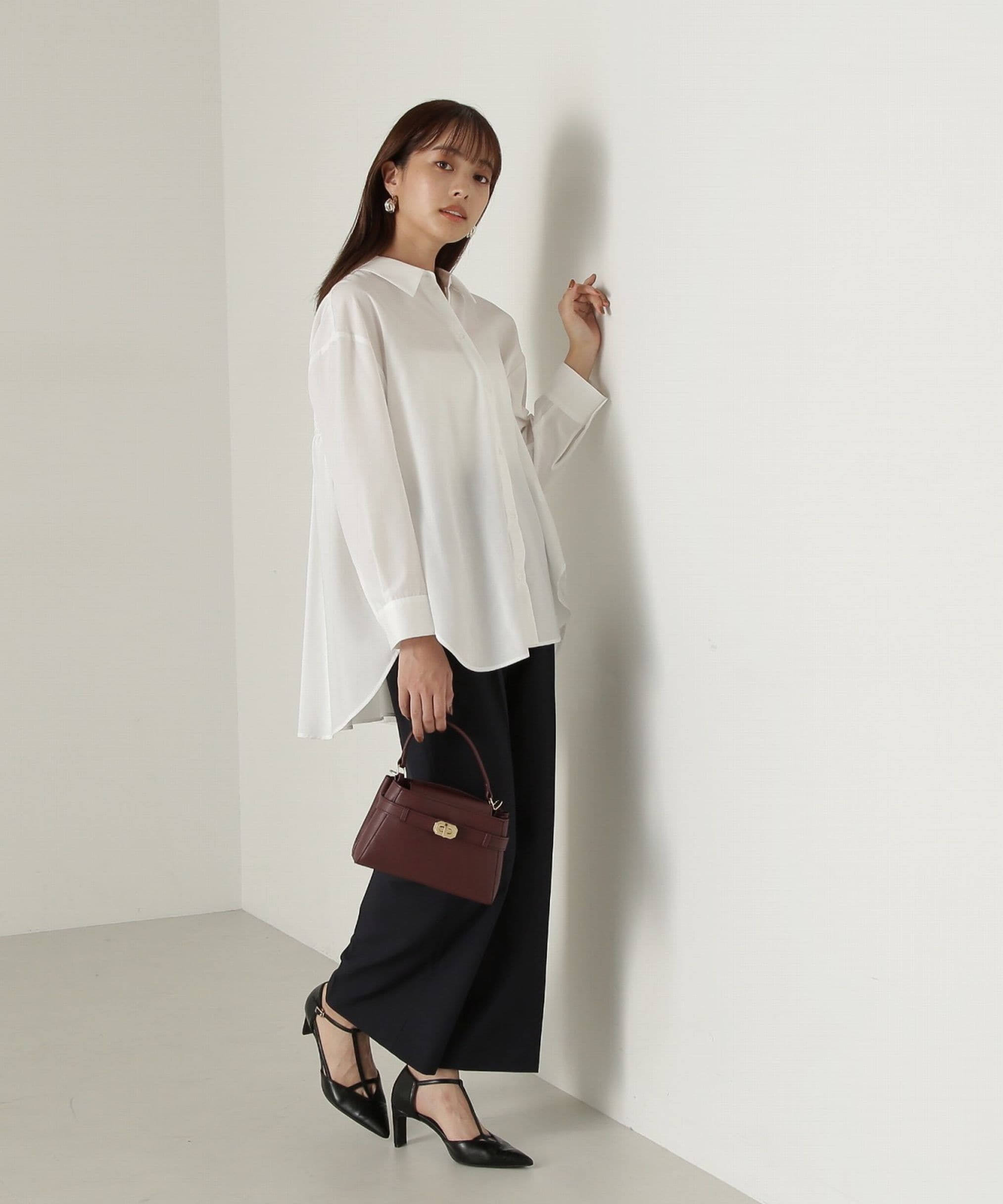 PROPORTION BODY DRESSING「サイドゴムワイドパンツ24AW」|その他|