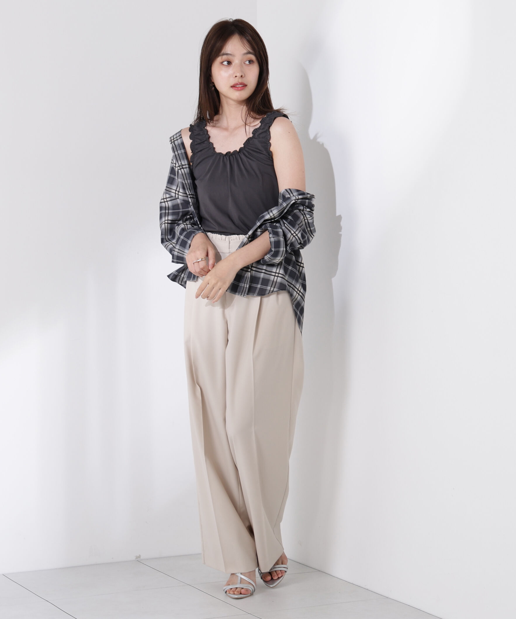 PROPORTION BODY DRESSING「レイヤード風イージーパンツ」|その他|