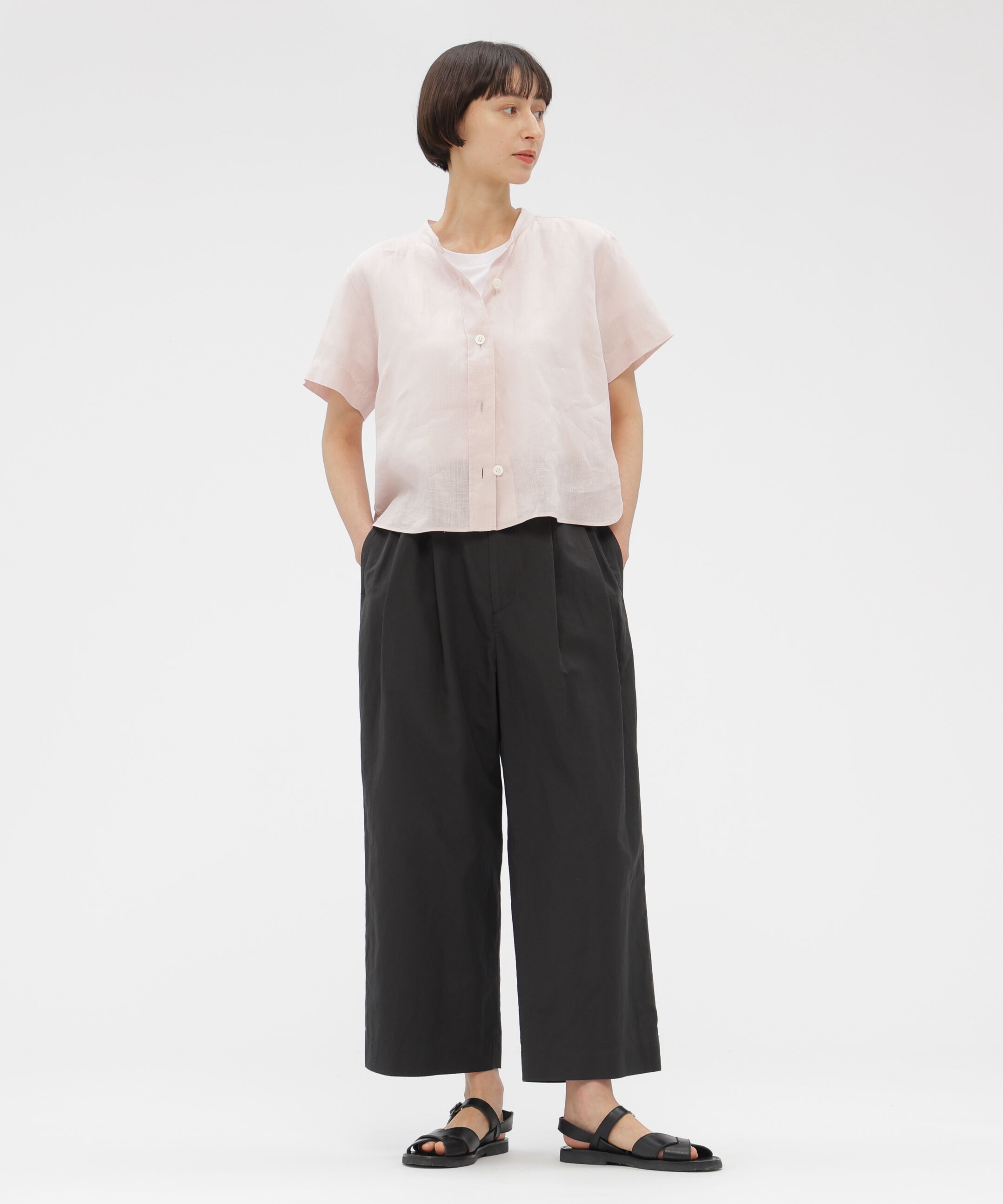  「LINEN VOILE SHIRT」|シャツ・ブラウス|