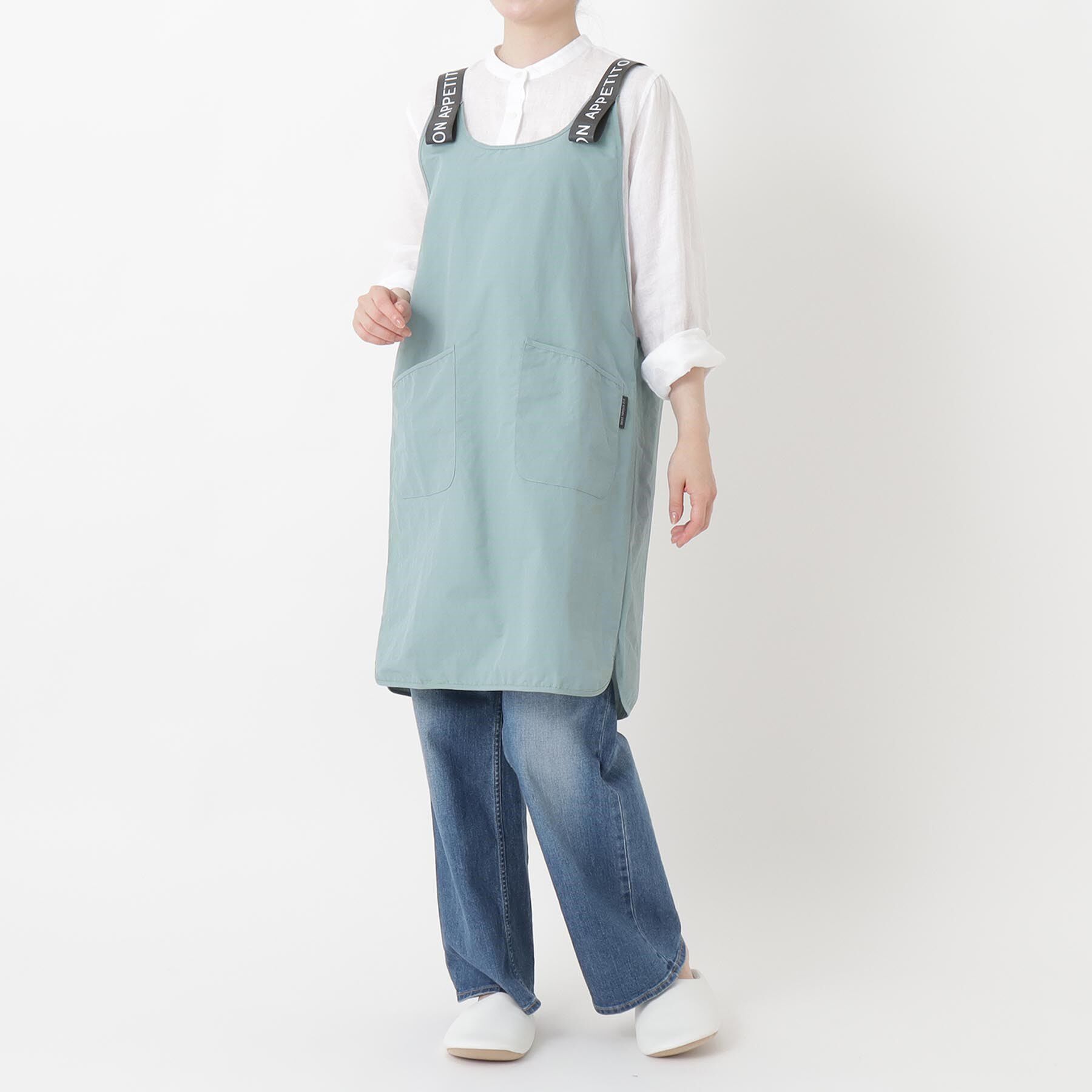 212 KITCHEN STORE「さらっとエプロン BL ＜212Kオリジナル ＞」|食器・キッチングッズ|
