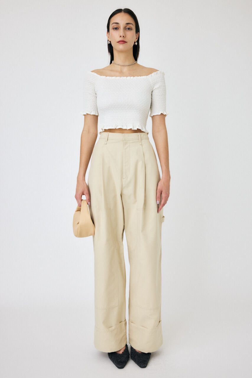MOUSSY「WAVY オフショルダートップス」|その他|