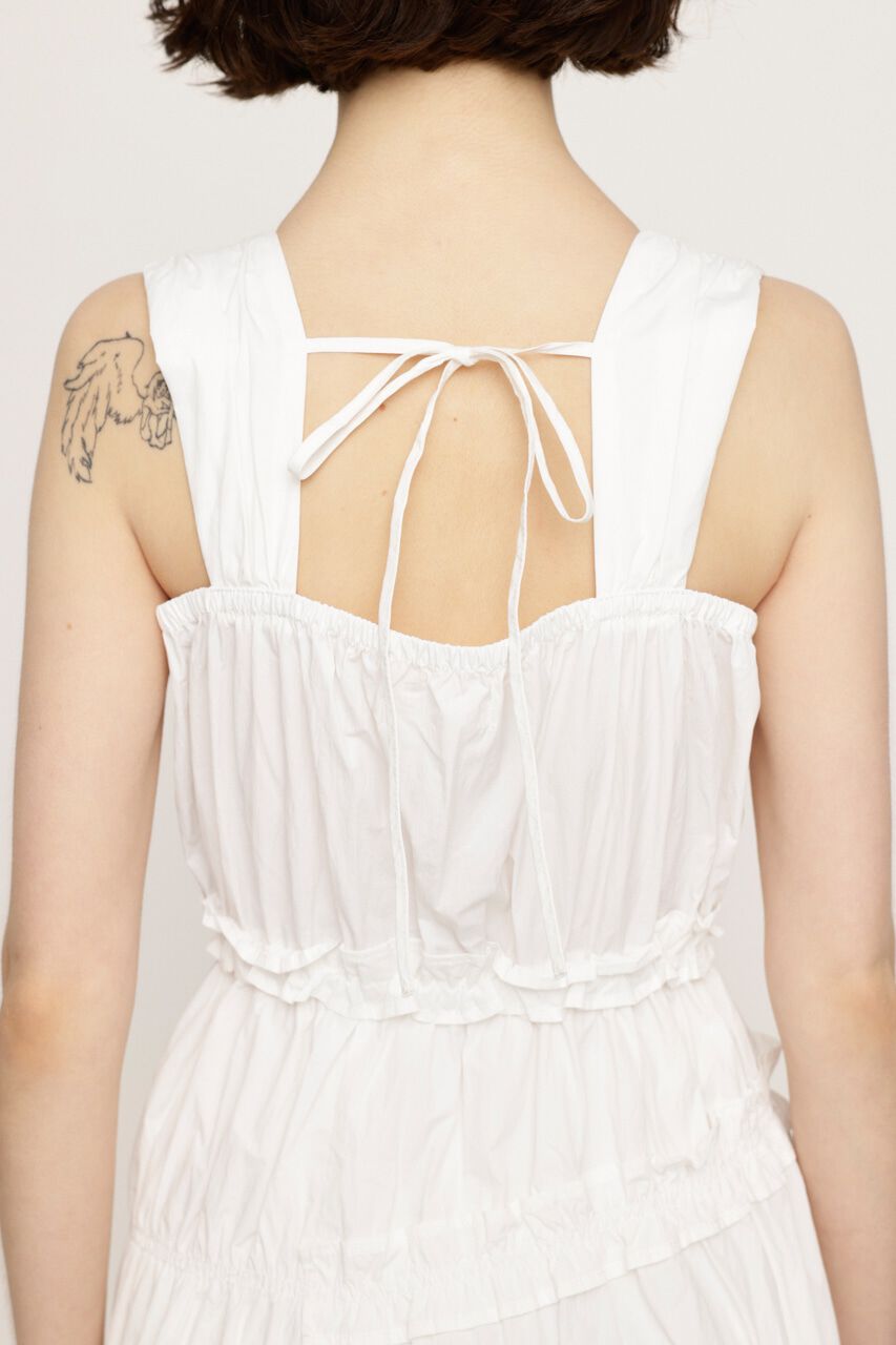 SLY「ASYMMETRY FRILL ロングワンピース」|ワンピース|